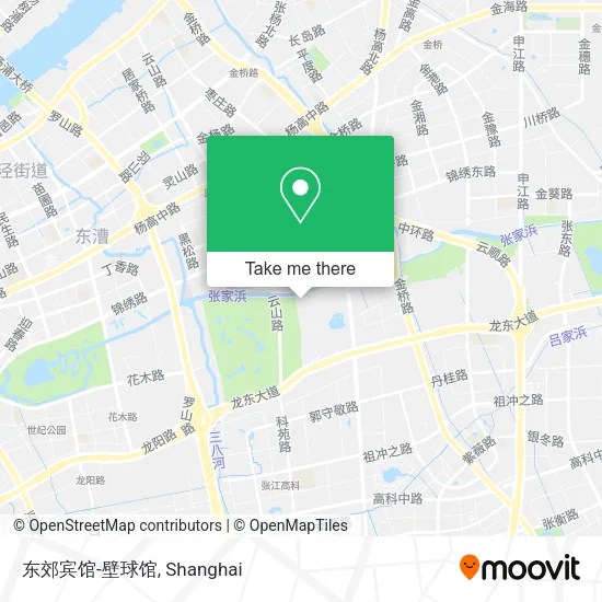 东郊宾馆-壁球馆 map