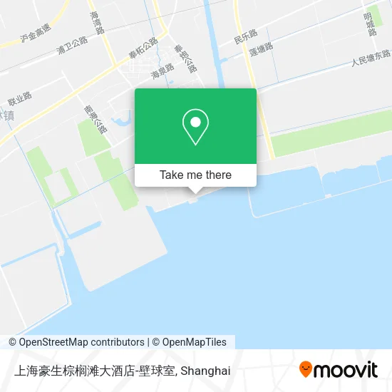 上海豪生棕榈滩大酒店-壁球室 map