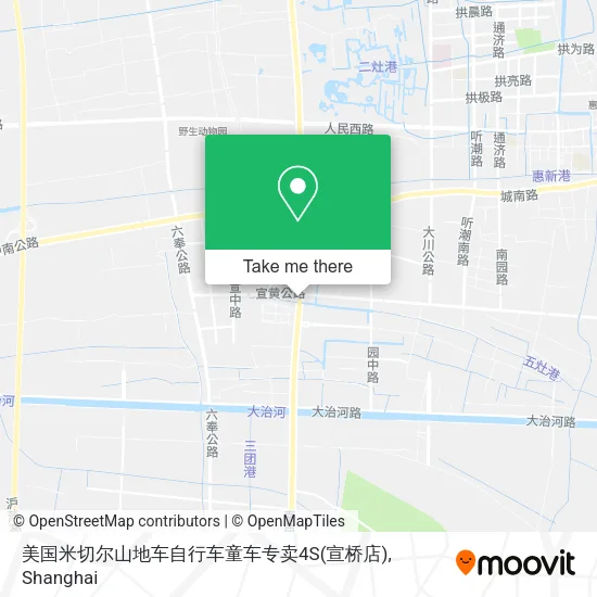 美国米切尔山地车自行车童车专卖4S(宣桥店) map