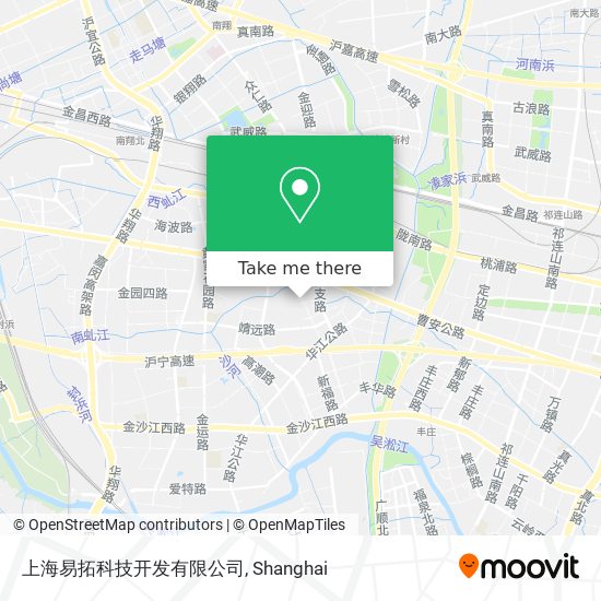 上海易拓科技开发有限公司 map
