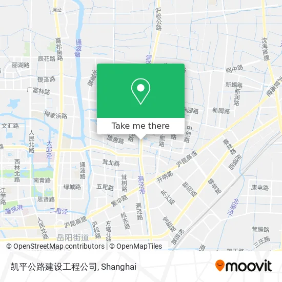 凯平公路建设工程公司 map