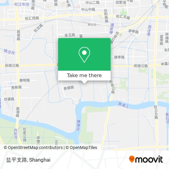 盐平支路 map