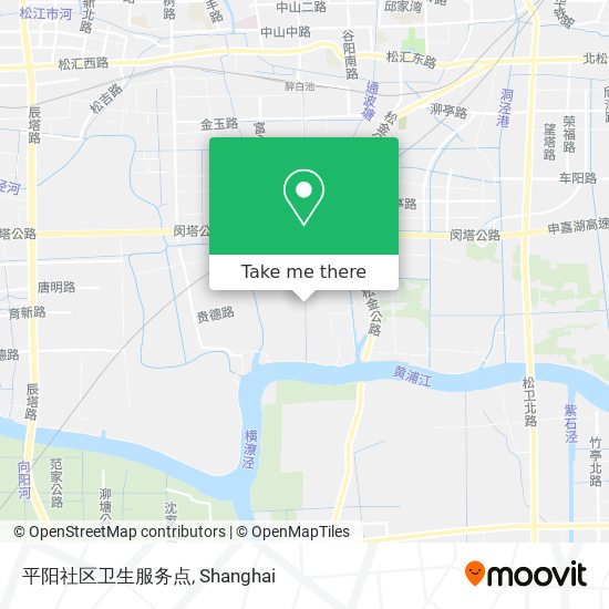 平阳社区卫生服务点 map