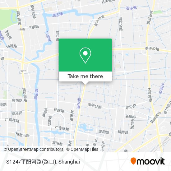 S124/平阳河路(路口) map