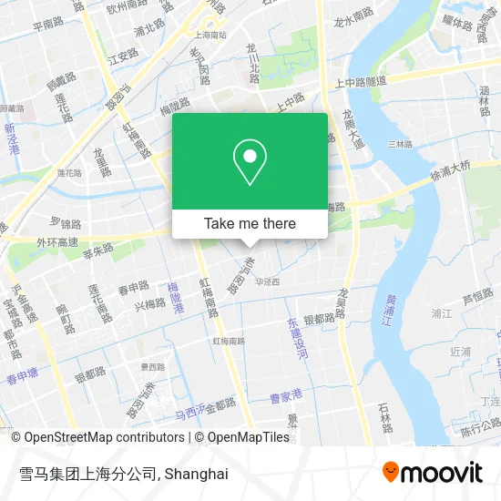 雪马集团上海分公司 map