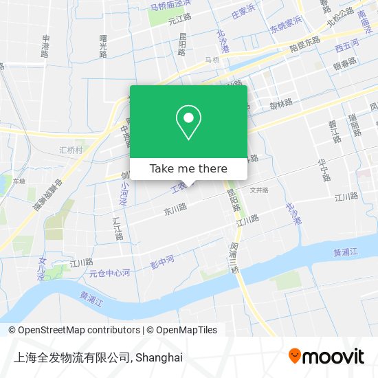上海全发物流有限公司 map
