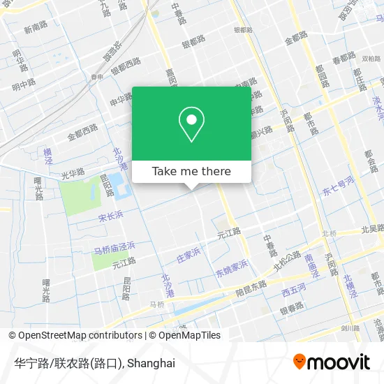 华宁路/联农路(路口) map