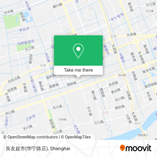 良友超市(华宁路店) map