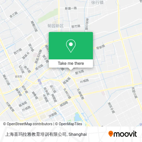 上海喜玛拉雅教育培训有限公司 map