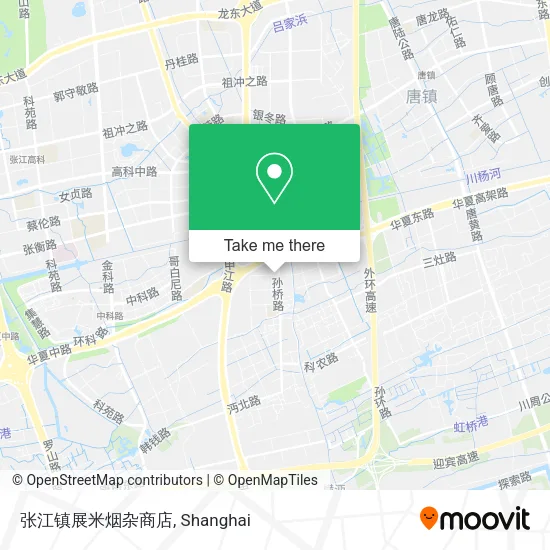 张江镇展米烟杂商店 map