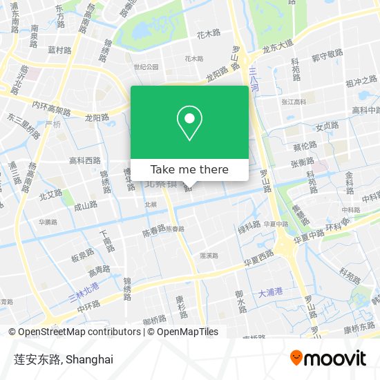 莲安东路 map