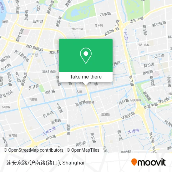 莲安东路/沪南路(路口) map