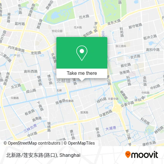 北新路/莲安东路(路口) map