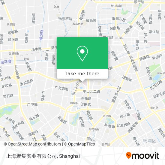 上海聚集实业有限公司 map