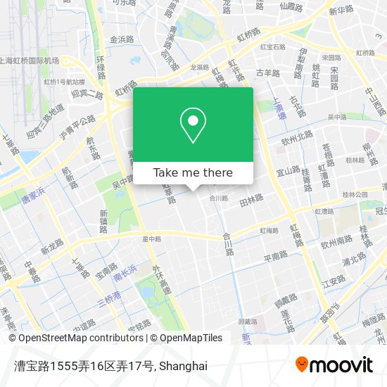 漕宝路1555弄16区弄17号 map