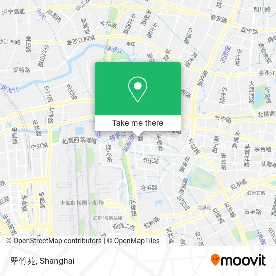 翠竹苑 map