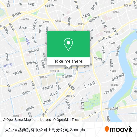 天宝恒基商贸有限公司上海分公司 map