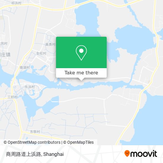 商周路道上浜路 map