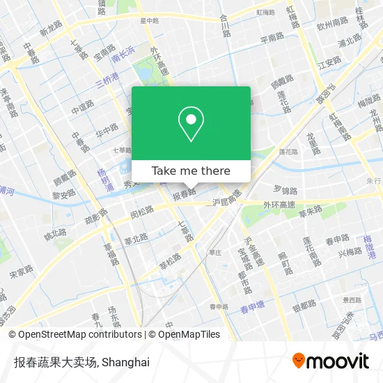 报春蔬果大卖场 map