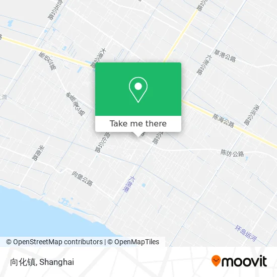 向化镇 map