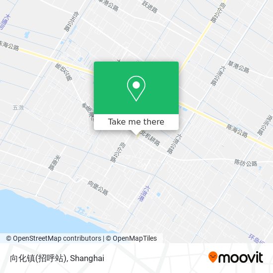 向化镇(招呼站) map