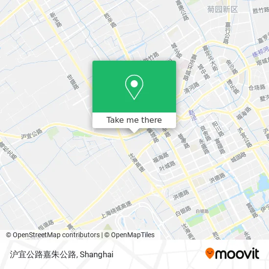沪宜公路嘉朱公路 map