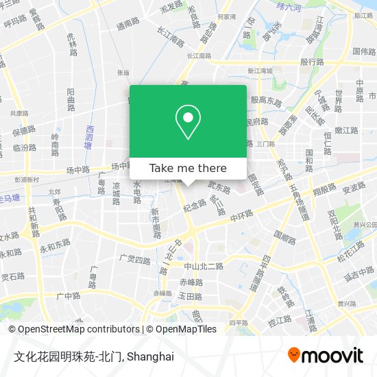 文化花园明珠苑-北门 map