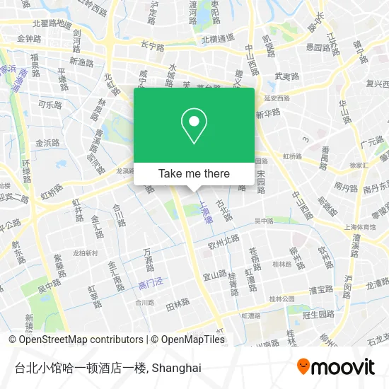 台北小馆哈一顿酒店一楼 map