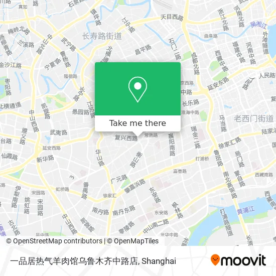 一品居热气羊肉馆乌鲁木齐中路店 map