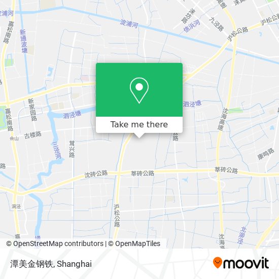 潭美金钢铁 map