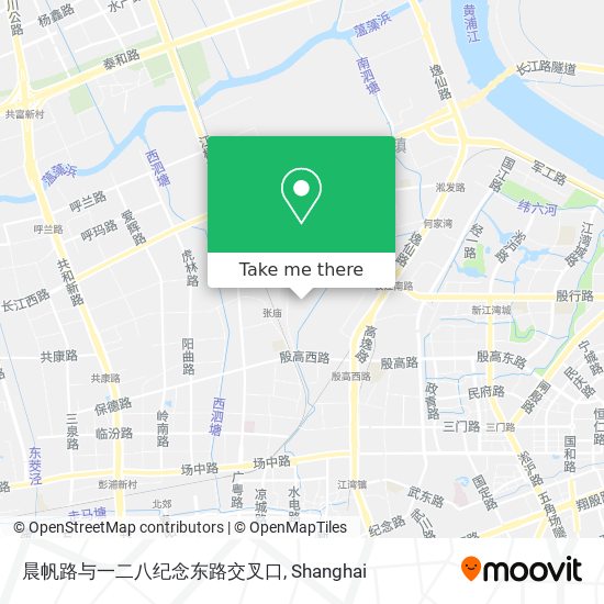 晨帆路与一二八纪念东路交叉口 map