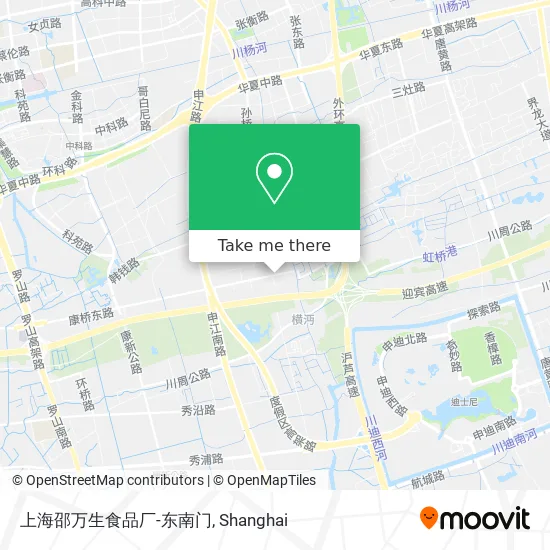 上海邵万生食品厂-东南门 map