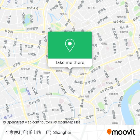 全家便利店(乐山路二店) map