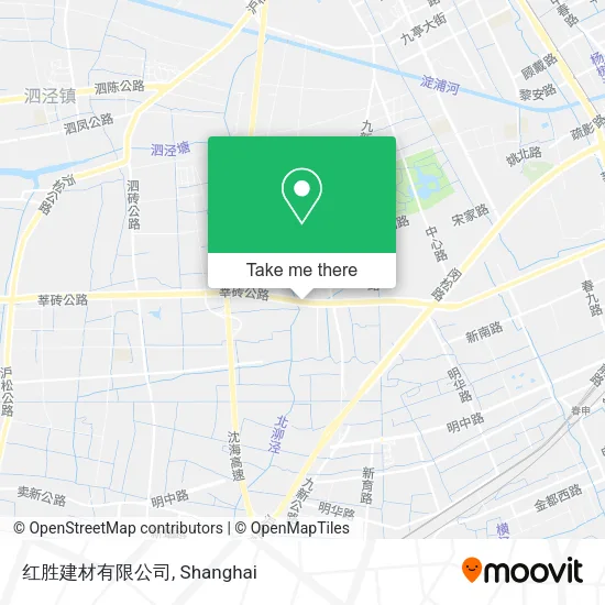 红胜建材有限公司 map