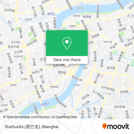 Starbucks (星巴克) map