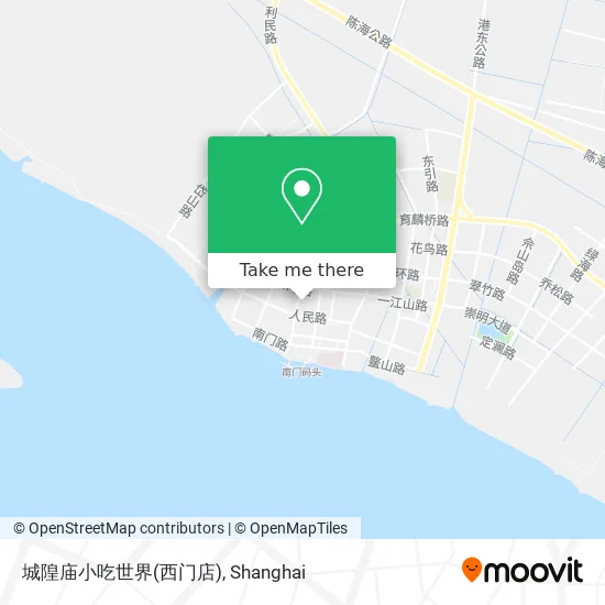 城隍庙小吃世界(西门店) map