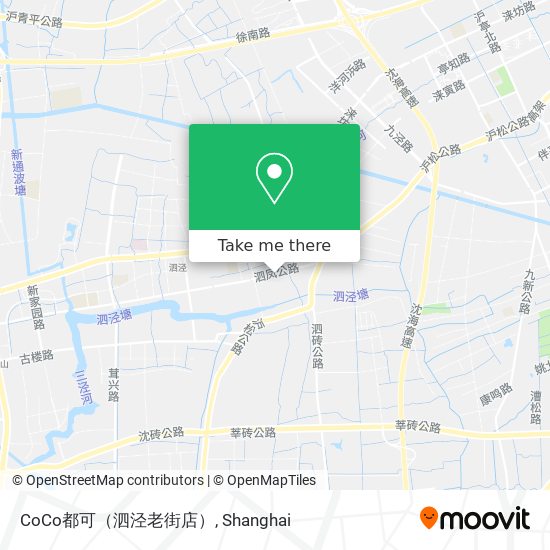 CoCo都可（泗泾老街店） map