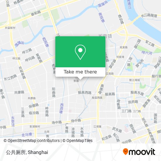 公共厕所 map