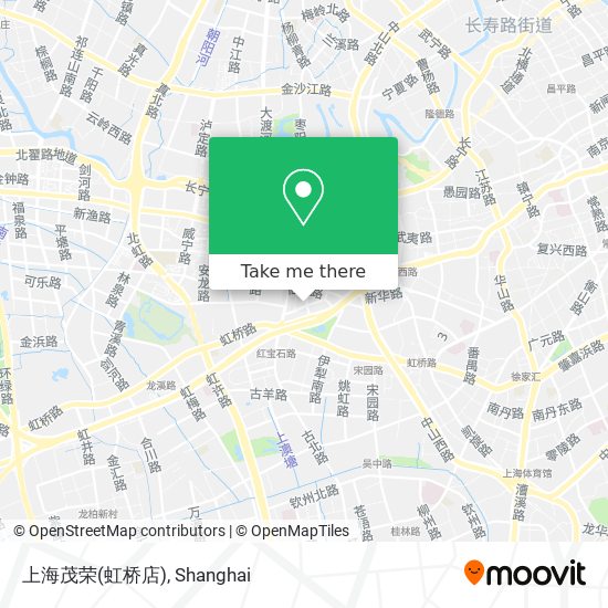 上海茂荣(虹桥店) map