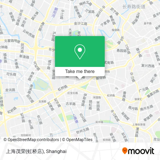 上海茂荣(虹桥店) map