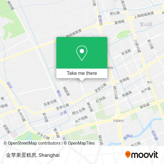 金苹果蛋糕房 map