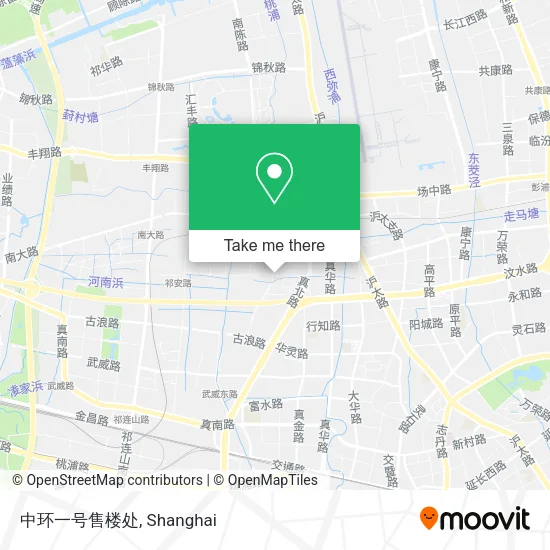 中环一号售楼处 map