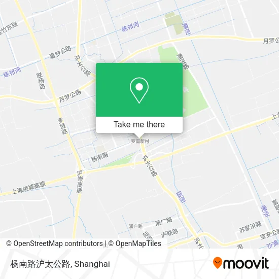 杨南路沪太公路 map