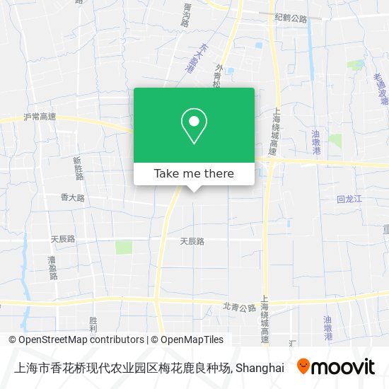 上海市香花桥现代农业园区梅花鹿良种场 map