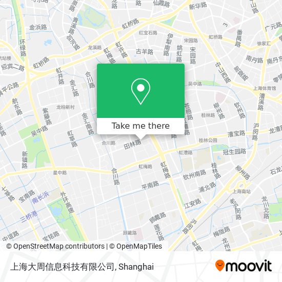 上海大周信息科技有限公司 map