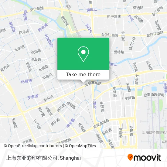 上海东亚彩印有限公司 map