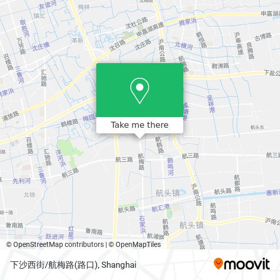 下沙西街/航梅路(路口) map