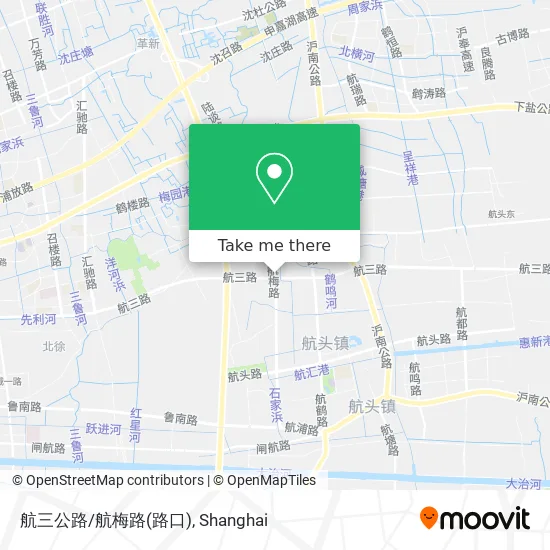 航三公路/航梅路(路口) map