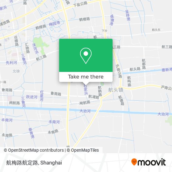 航梅路航定路 map