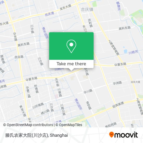 滕氏农家大院(川沙店) map